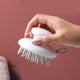 thumbnail image 3 of Cepillo De Masaje Para Meridianos Del Cuero Cabelludo Cepillo de ducha de cabeza suave Prácticos cepillos de baño para el hogar que promueven la circulación sanguínea Sywqhk Cuidado Belleza, 3 of 4