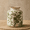 Small Vintage Round Floral Vase, variant on Small Vintage Round Floral Vase, Crackle Glaze Ceramic Decorative Tabletop Home Accent