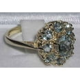 thumbnail image 4 of LBG 14k Yellow Gold Natural Aquamarine Womens Anniversary Ring - Size 8.5, 4 of 4