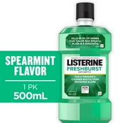 Listerine Freshburst Antiseptic Mouthwash, Mint, 500 mL