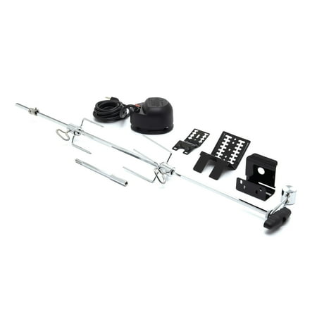 Backyard Rotisserie - Onward Grill Pro 60090 Chrome Universal Heavy Duty Rotisserie Kit