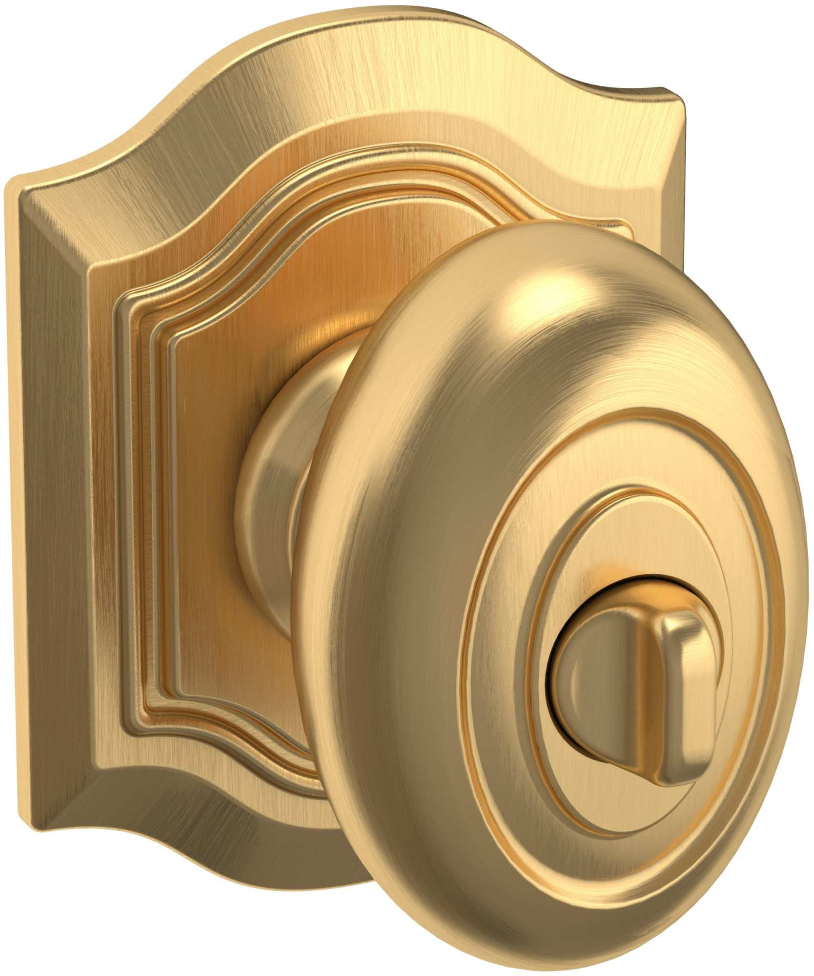 Baldwin 5237102ENTR 5237 Single Cylinder Keyed Entry Door Knob Set - Bronze