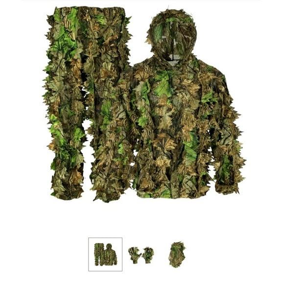 Ghilliemonster Green Leafy Suit S/M