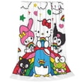 thumbnail image 6 of Lsque Sanrio Pattern Fuzzy Fleece Throw Blanket Extra Large,Super Soft,Fluffy and Warm Blankets for Couch,Bed,All Season Use (40"x30"), 6 of 7