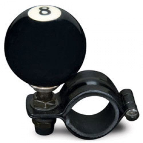 8 Ball Steering Wheel Spinner Knob for Cars, Trucks & SUV's 8 Ball Steering Wheel Spinner Knob for Cars, Trucks & SUV's