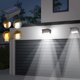 thumbnail image 1 of Fiudx Ofertas Del Día Luces Solares Para Jardín Al Aire Libre, Luces Decorativas Para El Hogar, Villa, Calle, Patio Rural, Escaleras, Luces De Suelo, Luces De Pared Circundantes, 1 of 7
