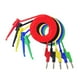 thumbnail image 2 of Riwesomey 1 Set Test Hook Wires 4mm Testing Flexible Connector Clamp Clips Cable for Multimeter Electrical Device Maintenance Type2 NO2 Riwesomey TO002507-00, 2 of 6