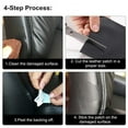 thumbnail image 6 of Leather and Vinyl Repair Tape 3x60 inch, Strong Adhesion Backing Self Adhesive Vinyl and Leather Repair Kit for Car Seat, Couch, Furniture, Jacket. Bonded Leather Repair Roll, 6 of 9