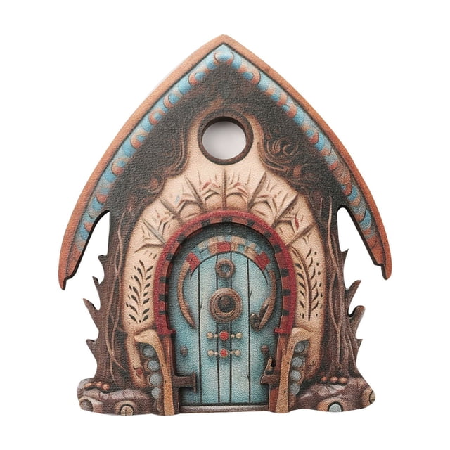 Price cut Fairys Doors For Trees Outdoor Miniature Fairys Door For Tree Decoration Fairys Garden Accessories