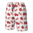 thumbnail image 4 of Fotbe Strawberry Trajes de Baño Estampados para Hombre, Shorts de Verano de Secado Rápido, Ropa de Playa, Bañadores-X-Large, 4 of 6