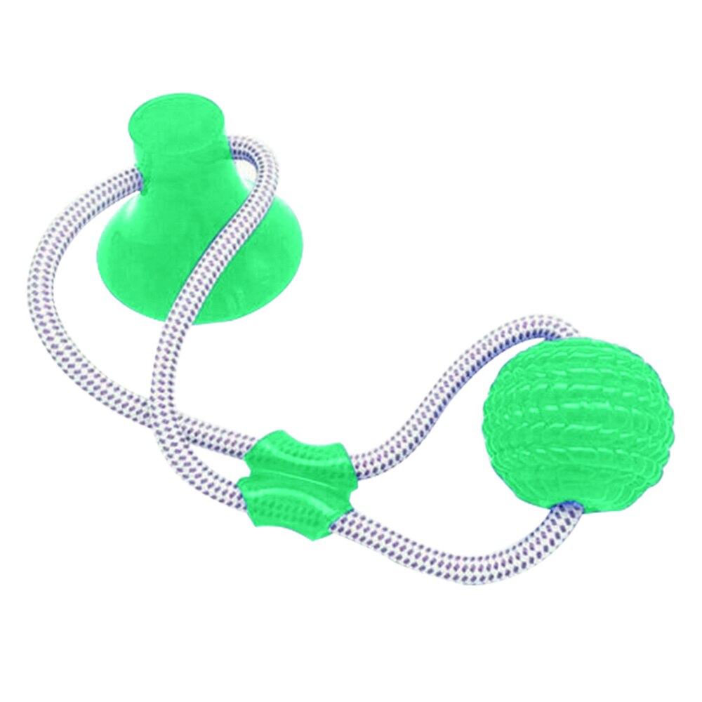Jpetyy Pet Molar Bite Toy Multifunction Floor Suction Cup Dog Toy With