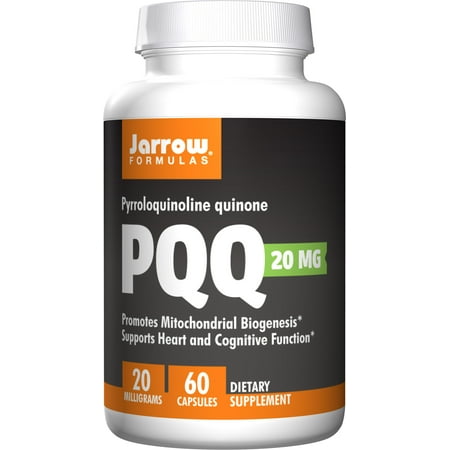 Jarrow Formulas PQQ , Supports Heart and Cognitive Function, 20 Mg, 60 (Best Supplements For Cognitive Function)
