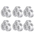 thumbnail image 4 of 10 Pcs Offset Brackets Luminum Alloy 3 Hole Stabilizer Offset Bracket for Robots Specific Installation, 4 of 5