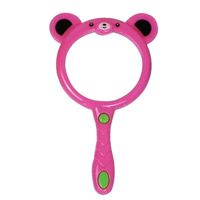Yousi A Children'S Magnifying Glass, Magnifying Glass for Kids Colorful Hand Toy Magnifying Glass Magnifier Glasses for Science Class Reading Outdoor Observation