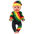 thumbnail image 5 of AmaMary Baby Doll Clothes 18 Inch Reborn Doll Clothing Accessories Jumpsuit with Hat Shower Game Gift, 5 of 6