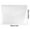 White, variant on Horizontal Thickened A4 5-Pocket File Organizer Bag, Portable Minimalist Document Storage, September Ready Functional Stationery Organizer For New Semester Office & Prep Paper Sorting-(White)