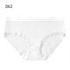 thumbnail image 1 of Jumpingount Worallymy, 3 uds., ropa interior de algodón para mujer, bragas transpirables para niña, bragas elásticas que absorben la humedad con Ropa interior blanco SG, 1 of 6
