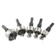 thumbnail image 5 of 5 brocas para perforar agujeros con vástago hexagonal de acero de alta velocidad, con adaptadores y estuche de almacenamiento independiente y llaves, 5 of 9