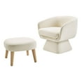thumbnail image 5 of S-HOME Chair with Footrest and Modern Styling Perfect for Small Spaces, Corner Nooks, and Reading Comfort, 5 of 6