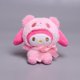 thumbnail image 2 of Sanrioed-peluche de dibujos animados para niños, juguete de peluche con diseño de Kuromi Cinnamoroll Kt Cat, My Melody Purin Dog, Kawaii, 10cmMy Melody 12about 10cm Fivean Toy model, 2 of 2