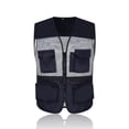 thumbnail image 1 of Neries Chaqueta de pesca de verano con bolsillos delanteros Tamaño múltiple CHEIST CHAIST CHAISTUAT Hombre ropa exterior Chalecos ACCESORIOS DE JUEGOS OUTTROS ACCESORIOS DE NAVY / XXL sidaley OD003201-27, 1 of 7