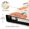 thumbnail image 3 of FORMRS 3 Ring Photo Album 4"x6" Self Adhesive Large Capacity PU Leather Cover, Halloween Cute Pumpkins, 3 of 8