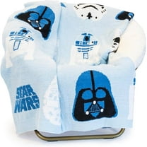 Star Wars The Blue Side Feather Knit Throw - Soft & Cozy Décor