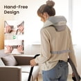 thumbnail image 5 of Cordless Neck and Shoulder Massager with Graphene Heating - Upgraded Shiatsu Back Pillow for Relaxation, 5 of 7