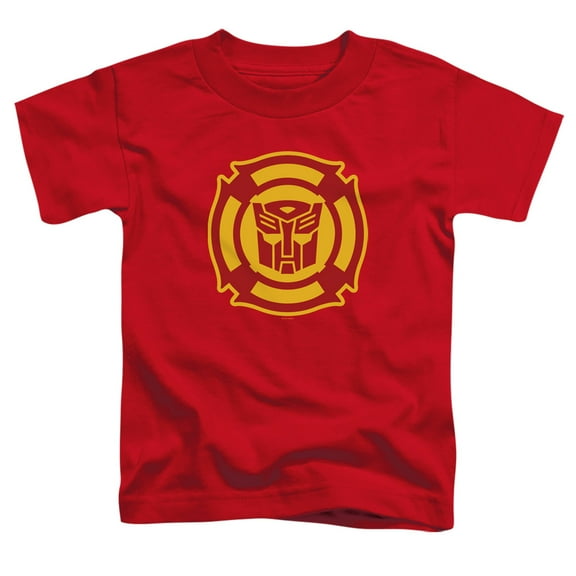 Transformers Rescue Bots Logo S/S Toddler T-Shirt Red