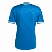 adidas Real Madrid 25/26 Mens Third Jersey (US, Alpha, Large, Regular, Regular, Blue Bird)