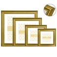 thumbnail image 6 of 6x6 Picture Frame Gold - Matted for Gallery Wall or Tabletop Photo Frame, 6 of 7