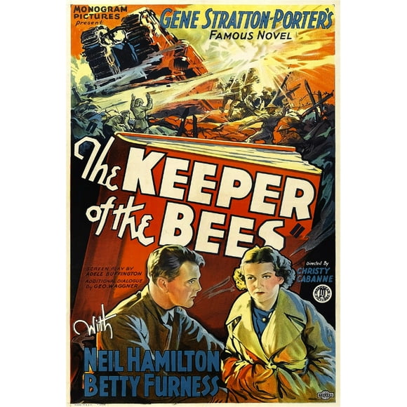 The Keeper Of The Bees Us Poster Art From Left: Neil Hamilton Betty Furness 1935 Movie Poster Masterprint (24 x 36)