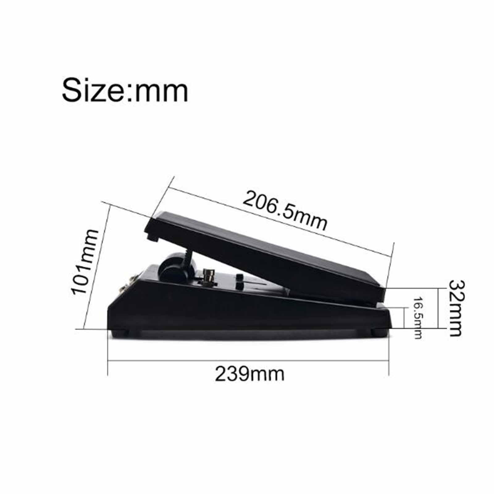 Guitar Pedal Effects Musical Instrument Accessories Durable ABS Material for Kids Adults Studio Performance