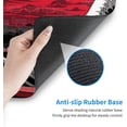 thumbnail image 5 of Black and Red Japanese Waves Sun Mousepad XL Large Gaming Mousepad Long Desk Pad, 31.5 X 11.8 Inch, 5 of 6