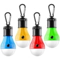 thumbnail image 1 of Lámpara de carpa Luz LED portátil para carpa 4 paquetes Gancho de clip Luces de emergencia para huracanes Bombilla LED para acampar Carpa para acampar Bombilla para linterna Equipo para acampar Adepaton HMHZ226-1, 1 of 8