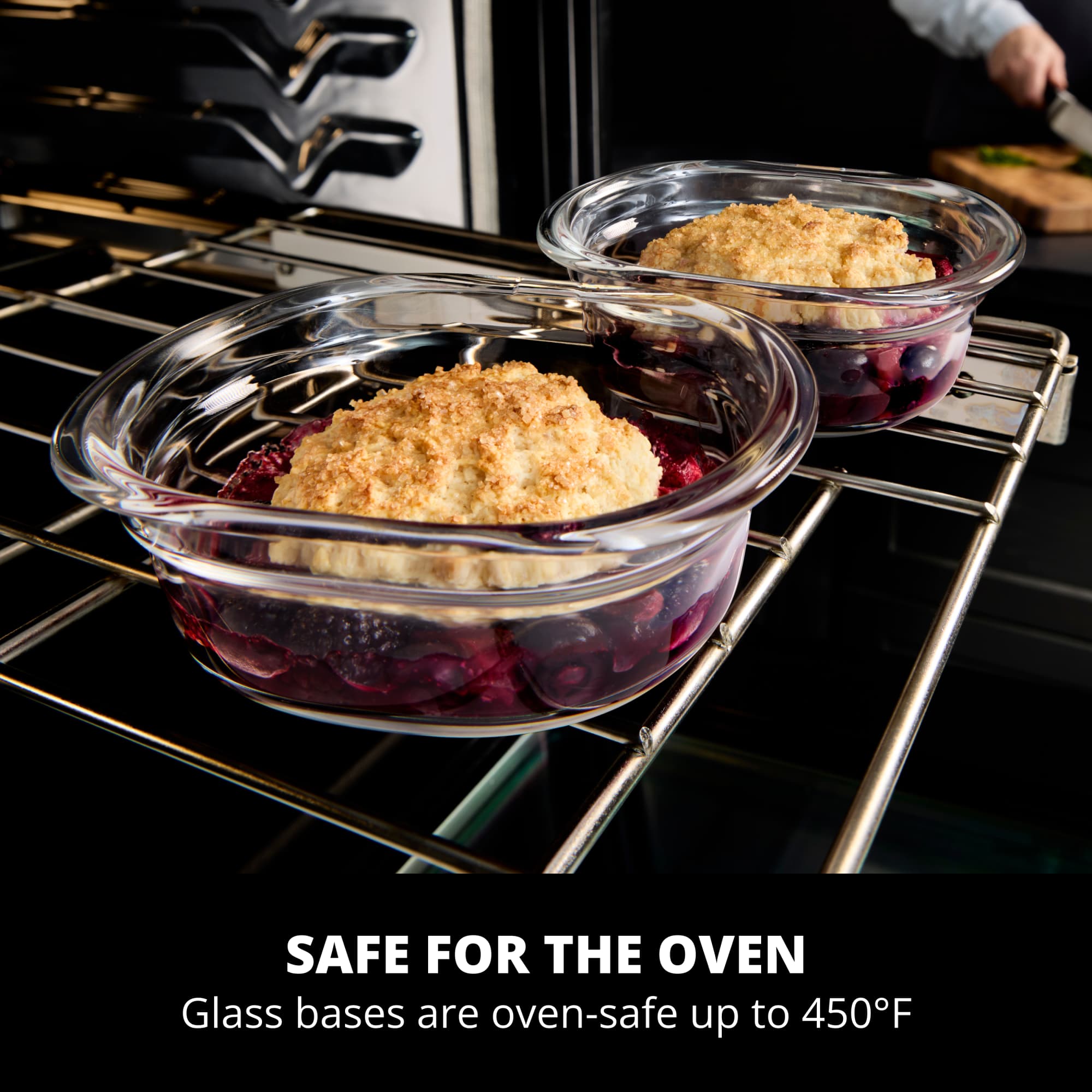 Rubbermaid Brilliance Glass 3.0-Cup Round Food Storage Container photo 2