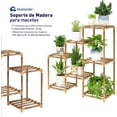 thumbnail image 2 of Soporte para Macetas Bluelander 83 x 31 x 87 cm, 7 Estantes,  Organizador Múltiple, 2 of 6