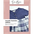 thumbnail image 4 of Jessica Simpson Girls' Skirt Set - 2 Piece Short Sleeve Button Down Blouse and Plaid Skirt (4-12), 4 of 7
