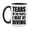 White/Black, variant on Funny Diving Mug - "Tears Of The People I Beat At Diving" - 11Oz Or 15Oz Ceramic Coffee Cup
