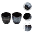 thumbnail image 2 of EeaseCA 2pcs Ceramic Tea Cup Retro Tea Cup Tea Container Tea Holder Kung Fu Tea Ware, 2 of 7