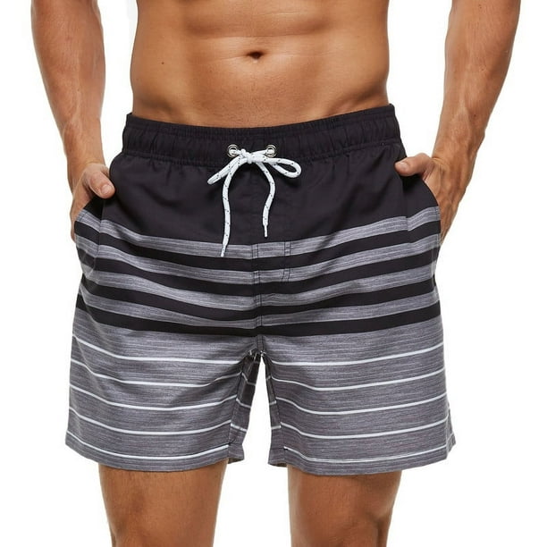Bermuda y shorts de playa Sangkee para hombre 100% poliéster secado Rápido