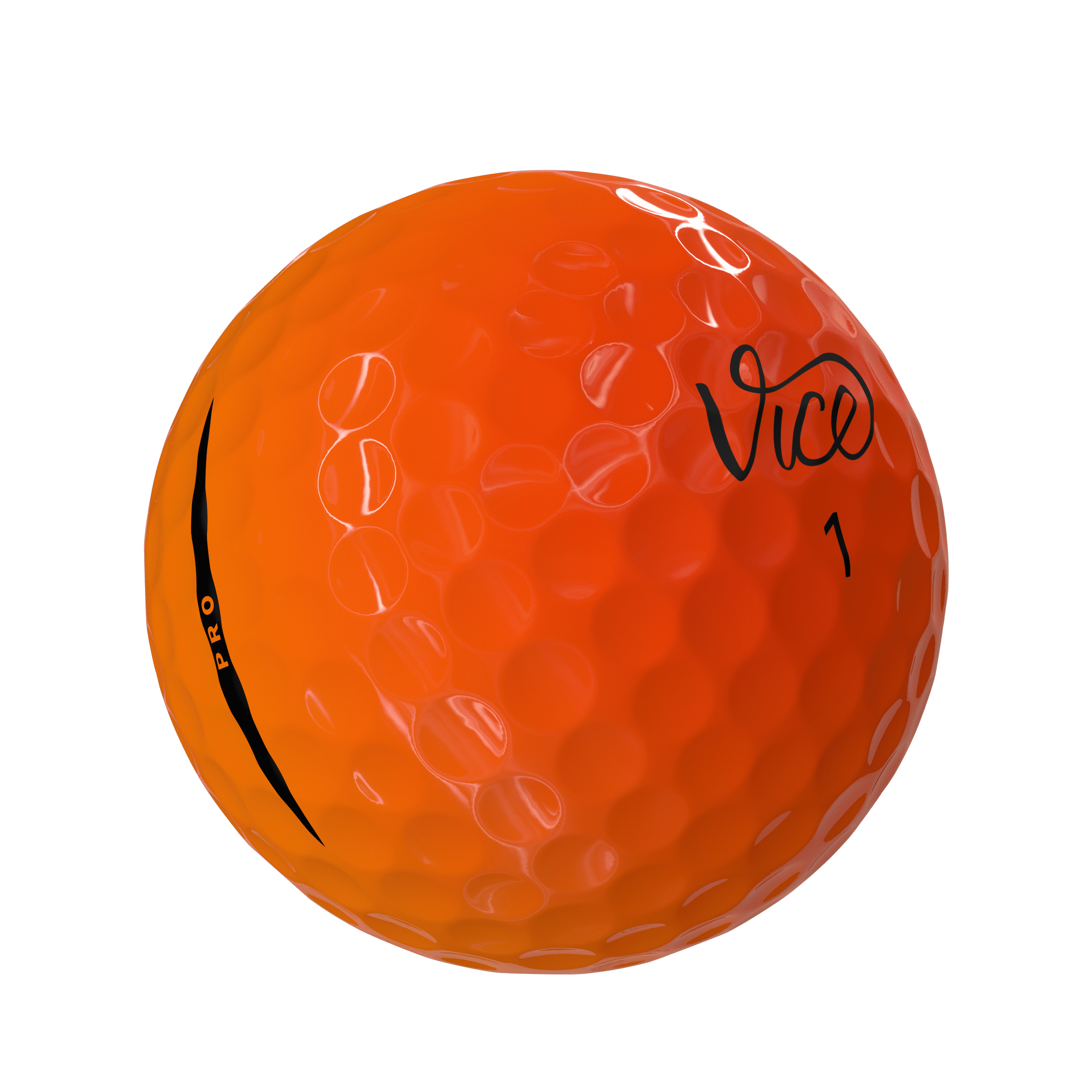 Vice Pro Golf Balls Shade Red Orange 12pack