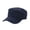 Navy, variant on ZHISHINE Women's Military Style Flat Top Cotton Baseball Cap, Unisex Adjustable Classic Sun Hat, Lightweight Breathable Casual Cap For Daily Outdoor Travel All Seasons Navy One Size