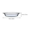 thumbnail image 2 of 1Pc Heat-resistant Glass Plate Baking Tray Household Baked Rice Dish Tableware, 2 of 5