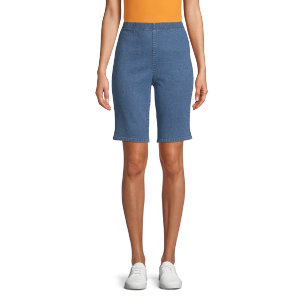 RealSize Women's Stretch Denim Pull On Short