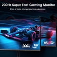 thumbnail image 2 of Monitor gamer Amzfast de 24" 200 Hz, 1 ms, FHD, HDR, Adaptive Sync, 2 of 9