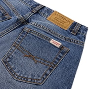 Levi Strauss Signature Girls' Baggy Straight Leg Jeans, Sizes 2T-18