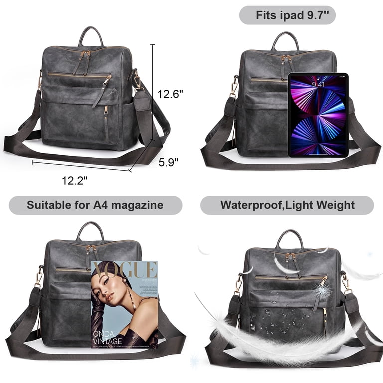 HONGLONG Vintage Fashion Backpack Purse for Women  display picture 3