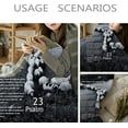 thumbnail image 5 of Psalm 23 The Lord is My Shepherd Sheep Grazing Poem Blanket, Beach Blankets Soft Flannel Plush Throw Blankets Bed Couch Air Conditioning Blanket for Teen, Boys, Girls, Kids, Men,Women, Adult,40x50 in, 5 of 6