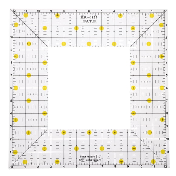 OULII 1Ud Ruler De Plástico Multicolor Para Confección Fácil Limpieza Y Uso Profesional O Personal